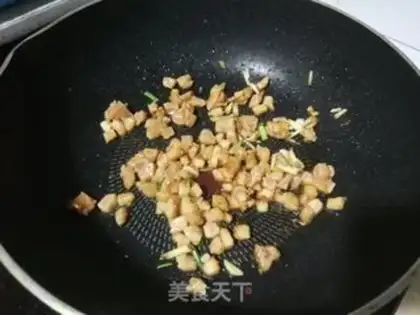 Make Pumpkin noodles for mushroom shrimp step 4