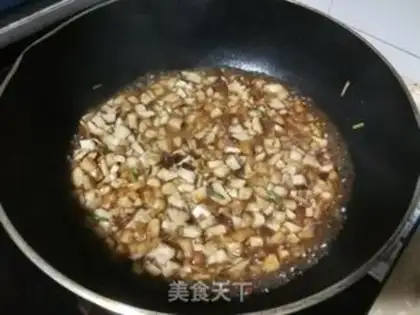 Make Pumpkin noodles for mushroom shrimp step 6