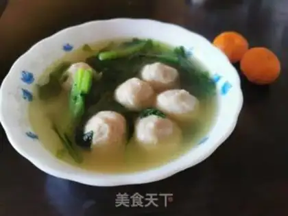 Make Spring food fishball soup step 7