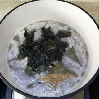 Make Meatball purple soup step 6
