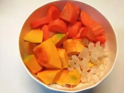 Make Carrot pumpkin juice step 0