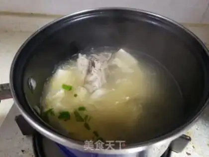 Make Tofu soup step 6