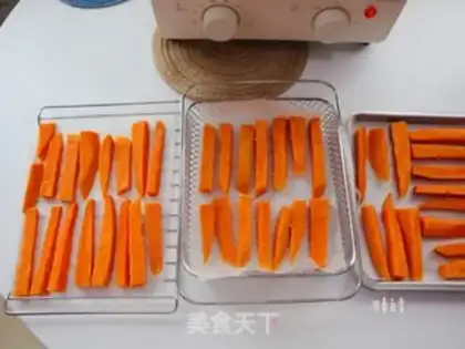 Make Homemade without red fries step 4