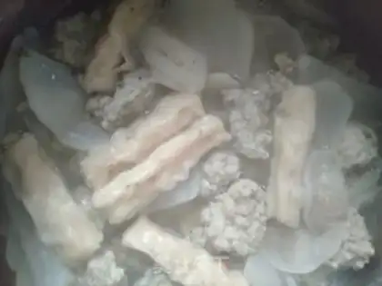 Make Sausage meatball soup step 8