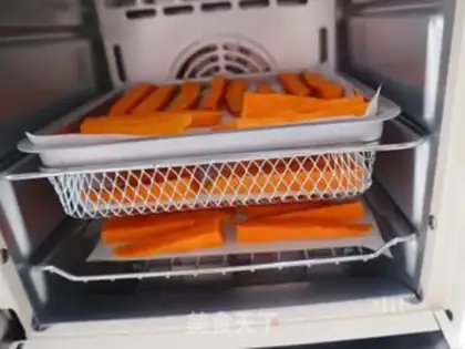 Make Homemade without red fries step 5