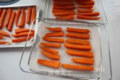 Make Homemade without red fries step 6