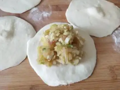 Make Pork cabbage pie step 7