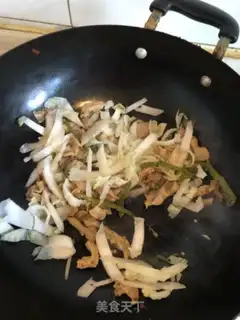 Make Fat intestines and cabbage step 3
