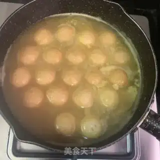 Make Curry fishballs step 3