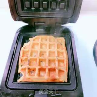 Make oatmeal waffles step 6