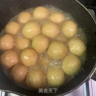 Make Curry fishballs step 6