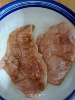 Make Chicken burger step 2