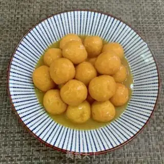 Make Curry fishballs step 7