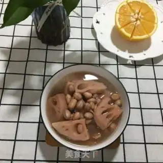Make Lotus peanut soup step 6