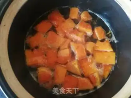 Make The papaya stew step 6