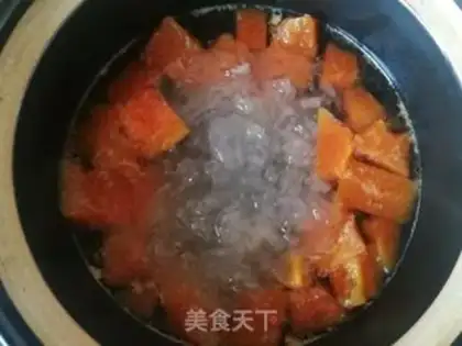 Make The papaya stew step 7