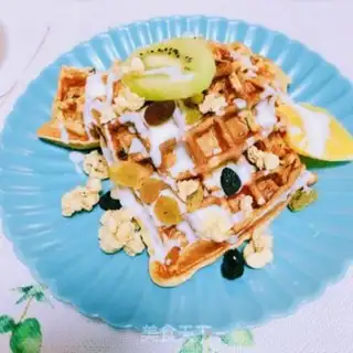 Make oatmeal waffles step 10