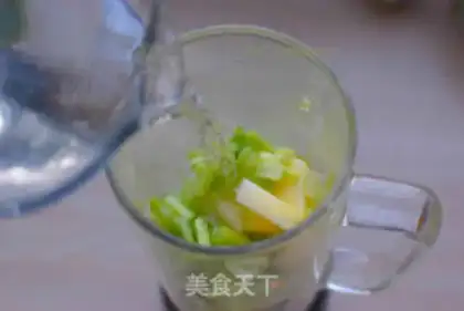 Make Apple celery honey step 2