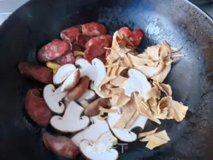 Make Seameat melon soup step 5