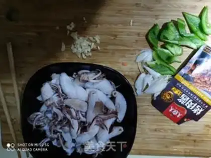 Make Soy little squid step 2
