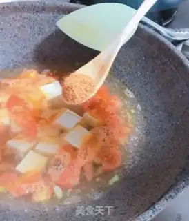 Make Tomato tofu fan soup step 4
