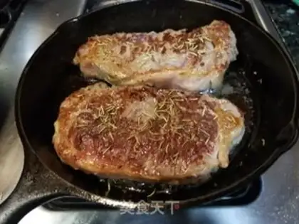 Make Rosemary steak step 6