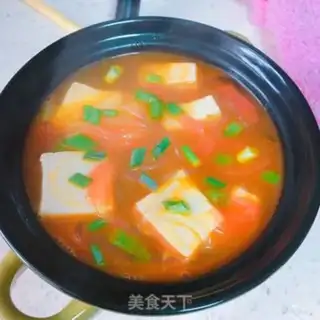 Make Tomato tofu fan soup step 7