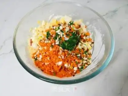Make The spinach nest step 3