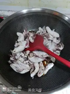 Make Soy little squid step 6