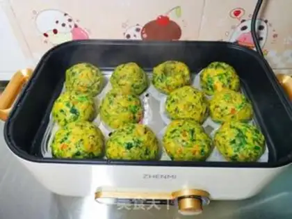 Make The spinach nest step 5