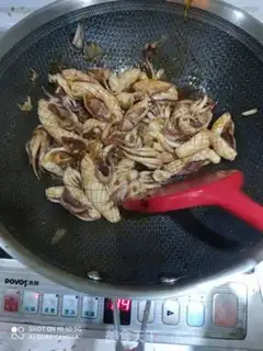 Make Soy little squid step 8