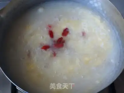 Make Rice and egg soup step 4