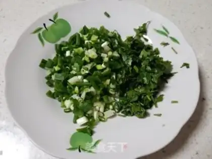 Make A white radish egg bag step 2