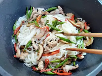 Make ♪ Four seasons of mushrooms and silk powder ♪ step 8