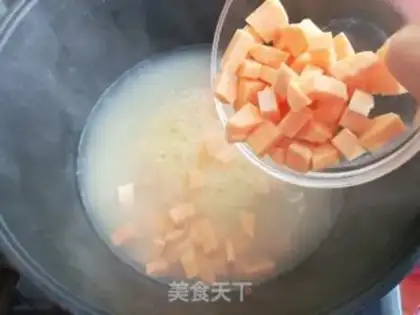 Make Potato corn porridge step 3