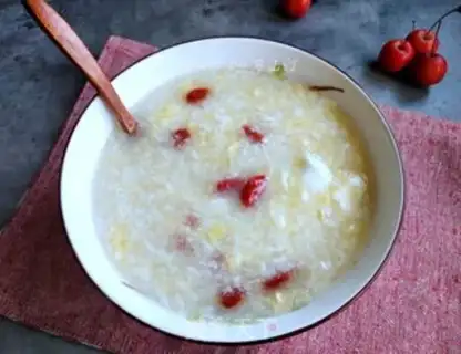 Make Rice and egg soup step 6