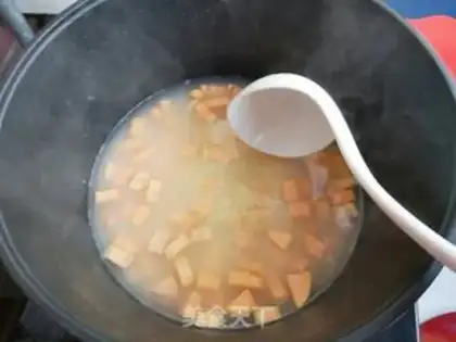 Make Potato corn porridge step 4