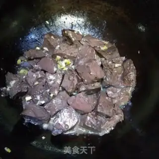 Make Pork blood fragrance step 5