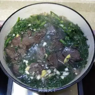 Make Pork blood fragrance step 8
