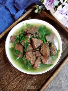 Make Pork blood fragrance step 9