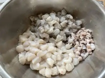 Make Sea-sanding dumplings step 0