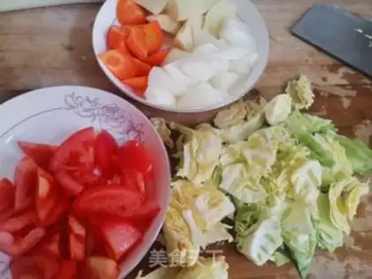 Make Simple borscht step 4