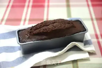 Make Chocolate and a pound cake step 7