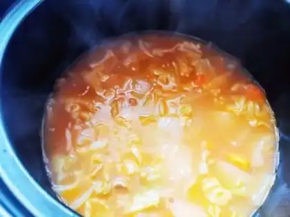 Make Simple borscht step 6