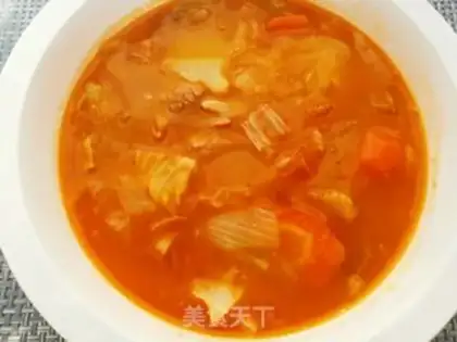 Make Simple borscht step 7