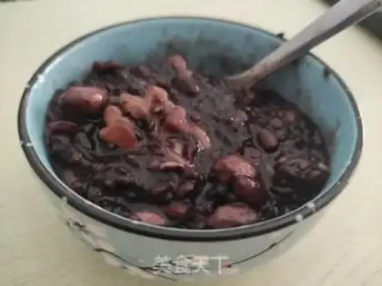 Make Three black porridges step 4