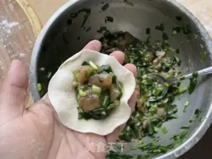 Make Sea-sanding dumplings step 4