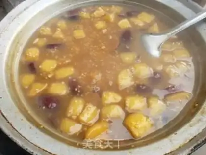 Make Apple rice porridge step 5