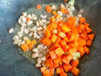 Make Corn-cracked shrimp step 5