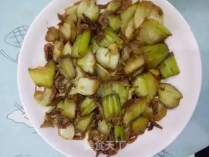 Make The food is fried meat step 4